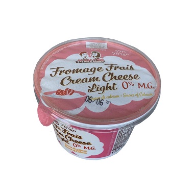 Cheese - CHEESE CREAM CHEESE LIGHT MAKABI 500GR 0% K/P